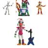 Five Nights At Freddy's Security Breach 5 Stück Aufleuchtende Actionfiguren für Kinder zum Spielen