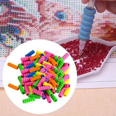 100 Piezas Agarraderas para Bolígrafos Ayuda para Escribir Soporte Herramienta DIY Agarraderas para Lápices Cubiertas para