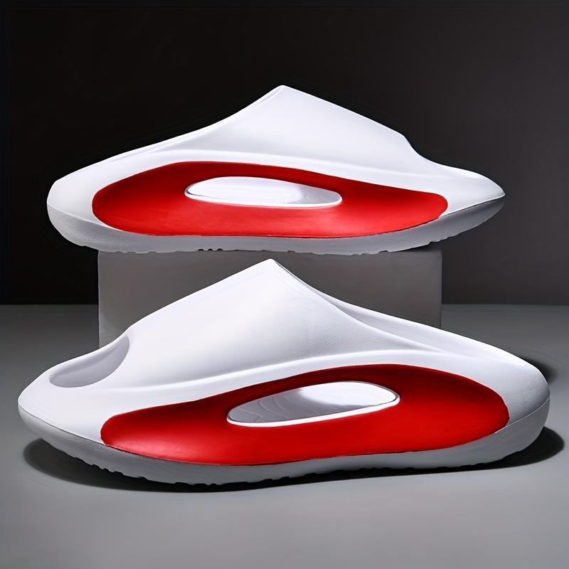 Men's Slippers Non-Slip Casual Slippers Open Toe Slipper Home Beach Slipper