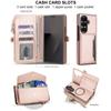 Fashion Crossbody Leather Phone Case for Samsung Z Fold 7 6 5 Multi-functional All-in-One Card Holder Shockproof Portable Cover