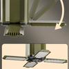 LED Digital Display Camping Light Foldable Hangable Indoor/Outdoor Emergency Light Solar-Powered/Rechargeable Household Light