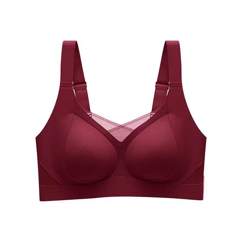 Seamless Lifting Bra for Large Busts - Wire-Free, Anti-Sagging, Armpit Fat Collection, Fixed Cup