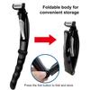 Electric Back Hair Remover Men s Full Body Hair Shaver Trimmer Detachable Foldable Handle Whole Body Washable Wet and