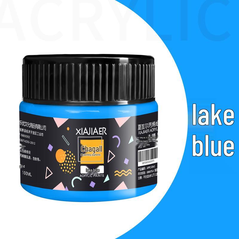 Acrylic Paint 100ml for Hand-painted Art: Wall, Graffiti, Stone, T-shirt - 38 Vibrant Colors