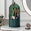 Dustproof Makeup Brush Holder With Lid Large Capacity Eyebrow Pencil Storage Box  Office
