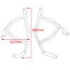 Motorcycle Bumper Frame Protection Highway Engine Guard Crash Bar For Kawasaki Z500 SE ABS 2025 Z400 Z250 2018-2024