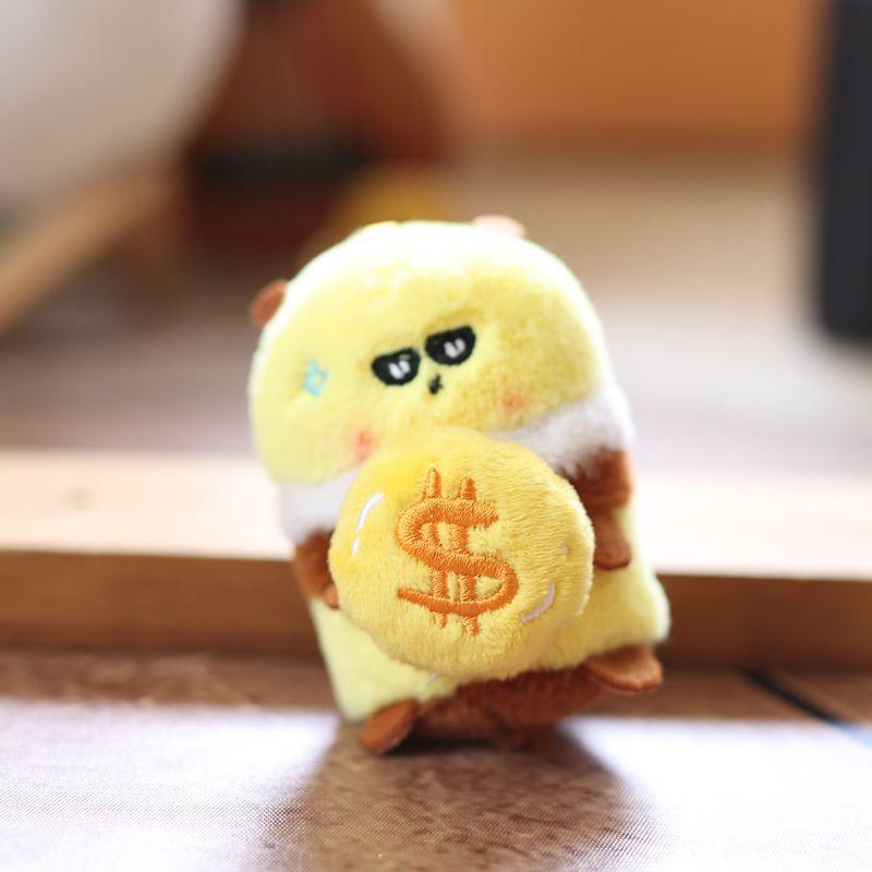 

Bee Adorable Plush Keychain Toy Animal Stuffed Doll Bag Pendant Gift Decoration StyleA