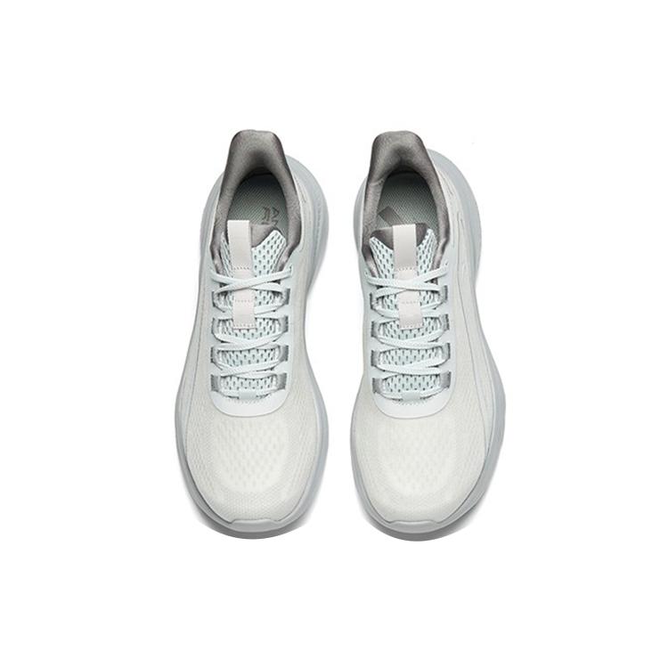 Anta Breathable And Lightweight Low Top Running Shoes Men's Gray Silver 912225581-2