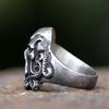 New Christmas Charm Halloween Octopus Skull Punk Stainless Steel Seaman Rings Men Anel Puck Jewelry Halloween Gift