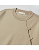 WORTHWHILE MOVEMENT Oblique Line Crewneck (Camel)