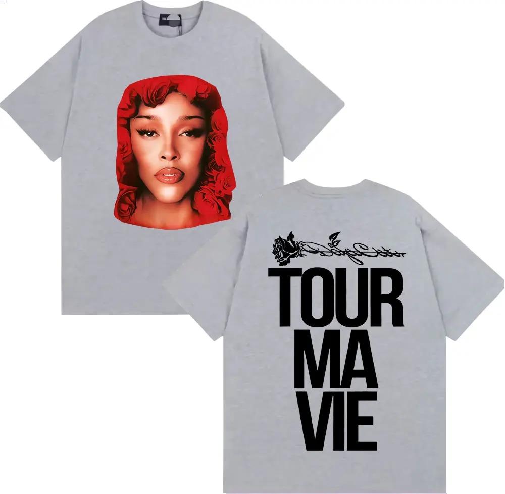 Doja Cat Ma Vie 2026 World Tour Graphic TShirt Unisex Fashion Aesthetic Premium Top Casual Streetwear Women And Men Tshirts