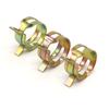 1-10Pcs Stainless Steel Spring Clips For Fuel Pipe Water Hose Clip Pipe Tube Clamp Fastener Galvanized Auto Accessories 4mm-37mm