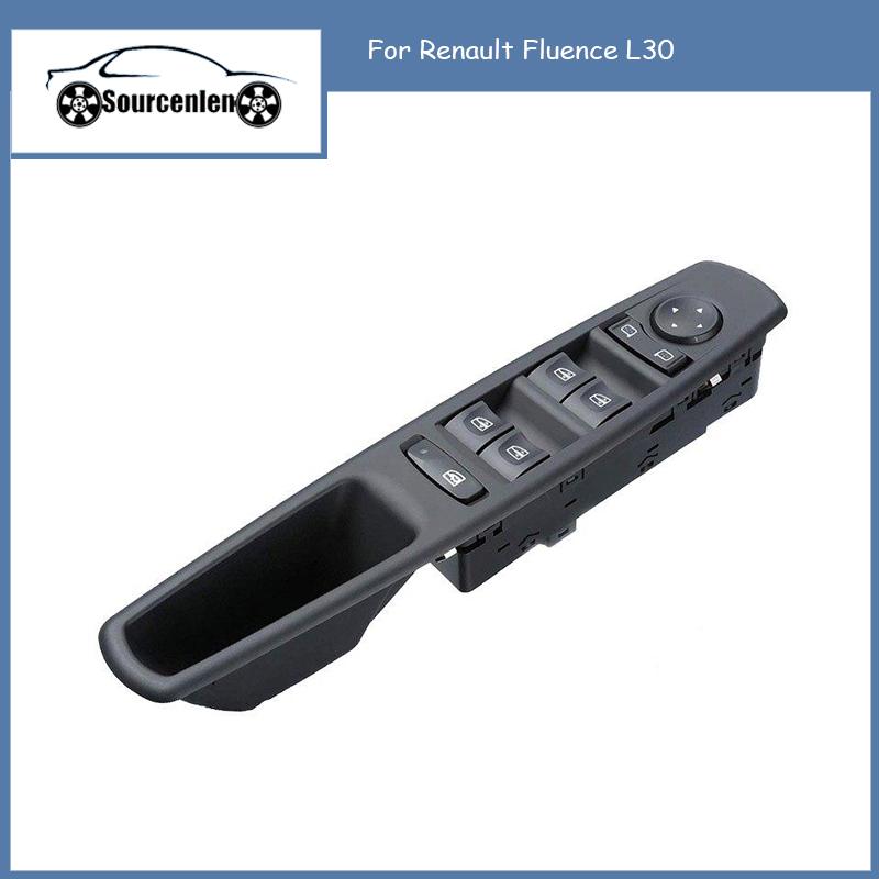 

Передний левый главный переключатель стеклоподъемника для Renault Fluence L30, управление стеклоподъемником 254000008R 25400-0008R чёрный