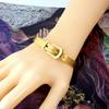 2026 Bracelet, Boucle de Ceinture Classique Européenne et Américaine Couple Réglable, Tendance Personnalisée Bracelet Quatre Couleurs
