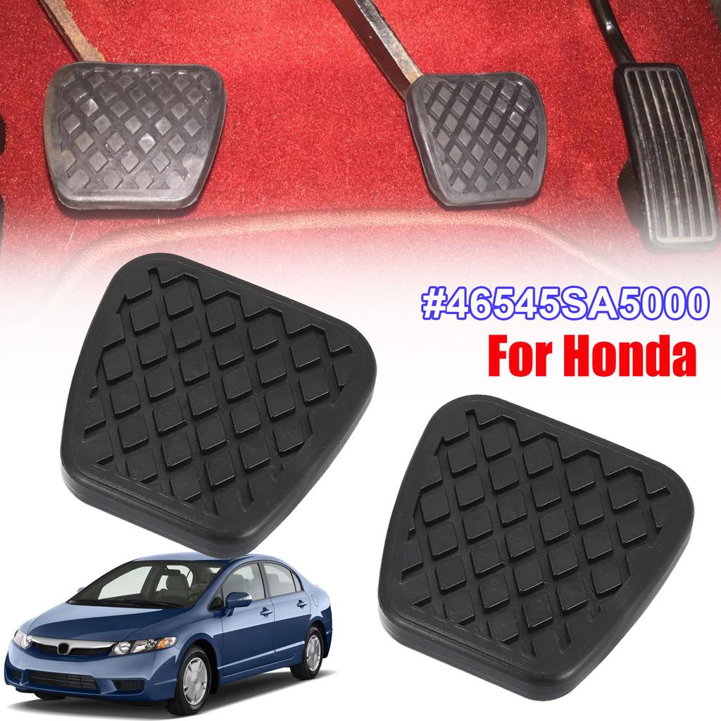 Brake Clutch Pads Cover Pedal Rubber Manual Transmission Replacement 46545SA5000 for Honda Civic Accord CR-V CRX Element Prelude