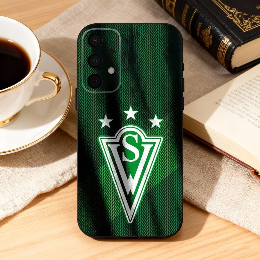 

Fashion S-Santiago W-Wanderers 1892 Phone Case For Samsung Galaxy A73,A72,A71,A70,A53,A52,A51,Soft Silicone Black Cover Samsung a50 30s 50s