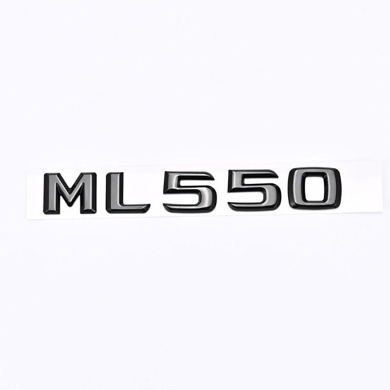 Compatible Mercedes-Benz ML Series Rear Emblem: ML300, ML320, ML350, ML400, ML450