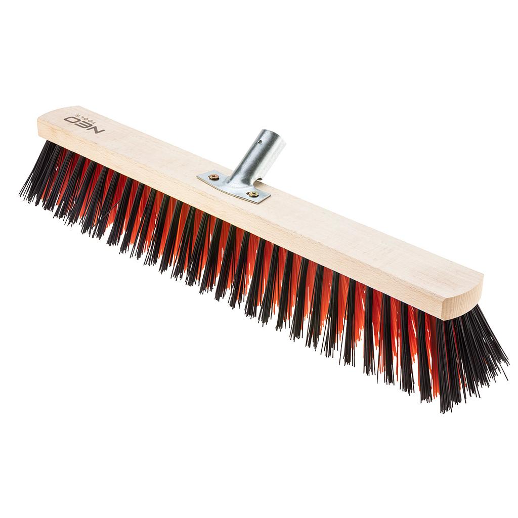 50 Cm Street Brush With Metal Handle. Professional Line.