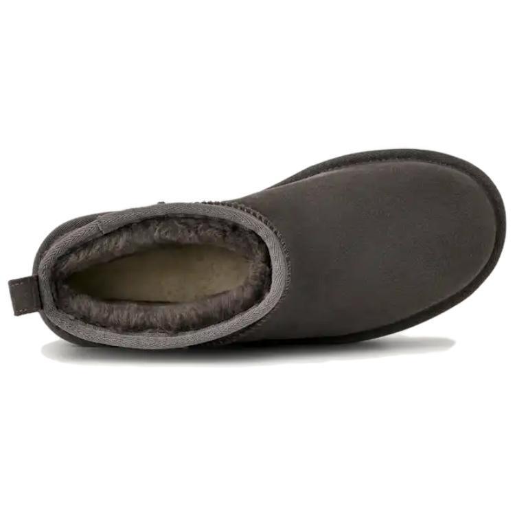 (WMNS) UGG Classic Ultra Mini Platform Boots 'Charcoal Grey' Women's 1135092-CHRC