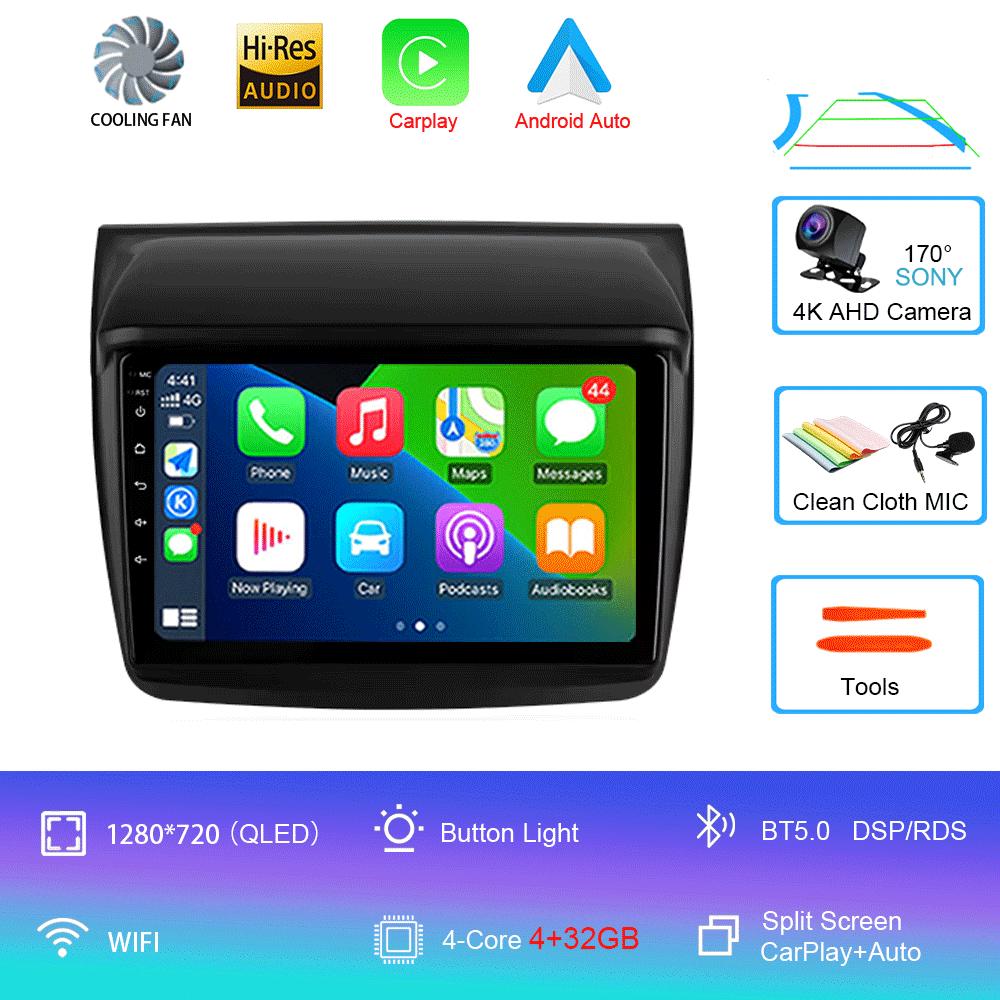 

Car Radio Android 14 Carplay For Mitsubishi Pajero Sport 2 L200 Triton 2008 - 2016 Navigation Multimedia Player Stereo WiFi+4G