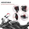 Universal Windshield Spoiler Adjustable Windshield Extension  For All Motorcycle Models