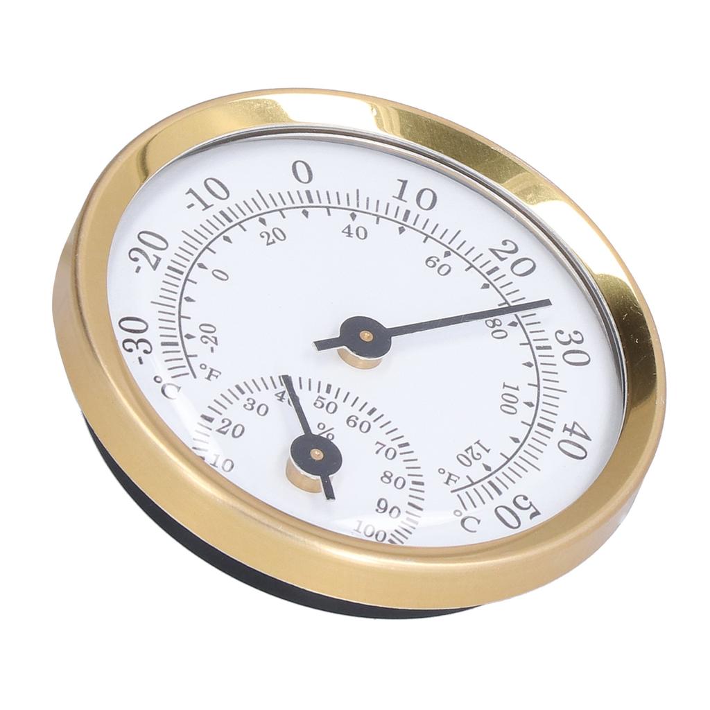 Indoor Thermometer Household Mini Durable Pointer Free Battery Temperature Humidity Monitor for Home