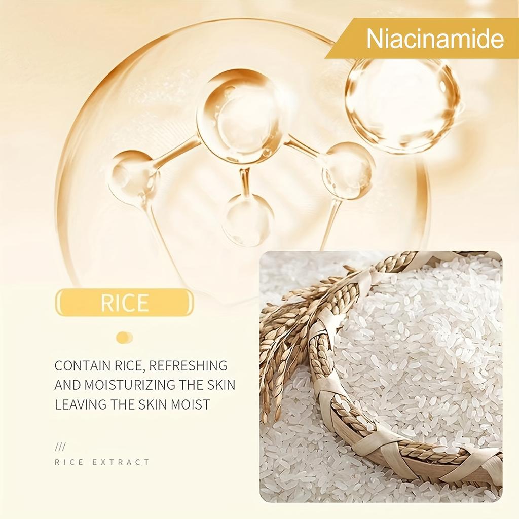 100g Raw Pulp Rice Deep Clean Gel, Beautiful Face Wash for Delicate Skin Daily Care for Men and Women