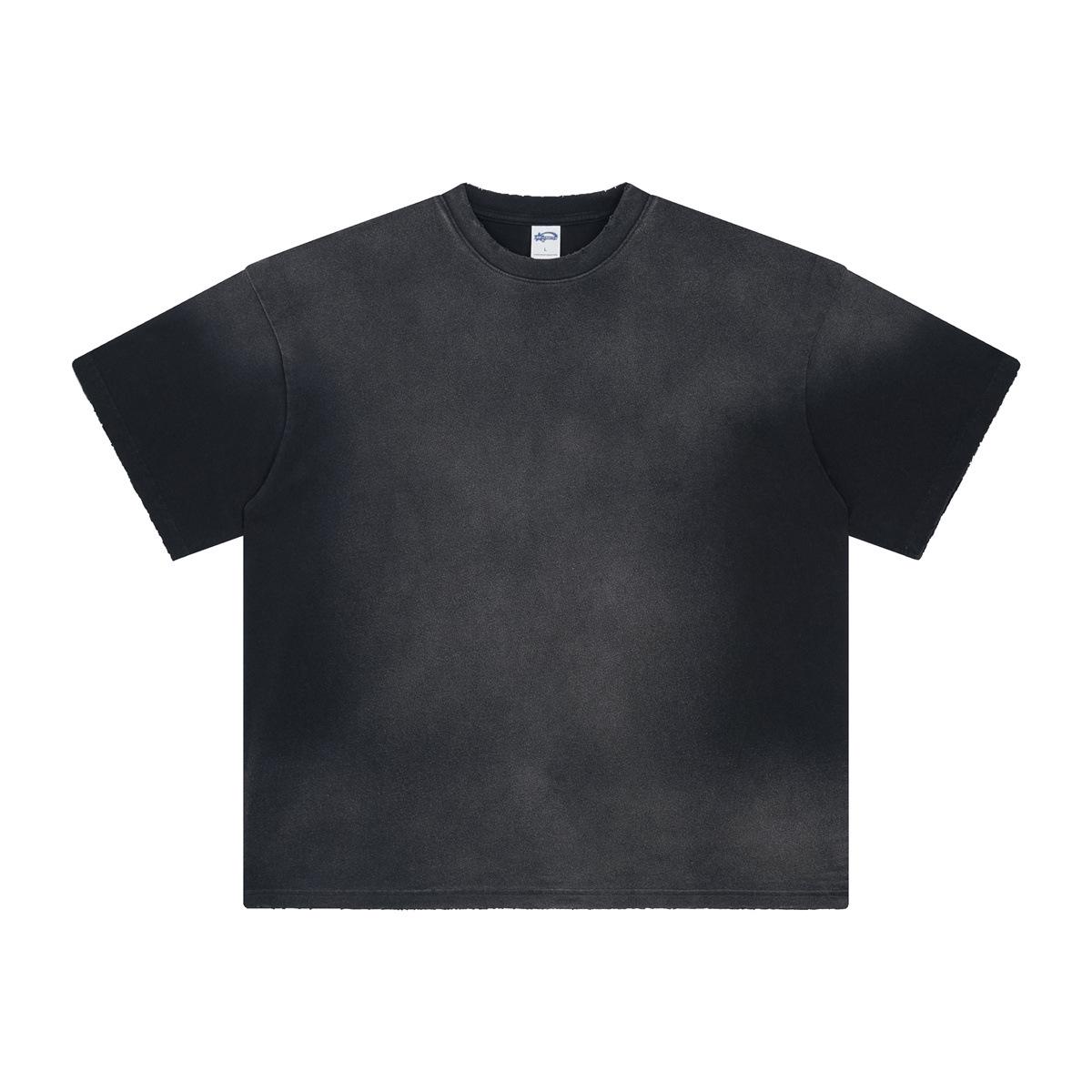 

275 г/м² 100% хлопок стираная футболка с индивидуальным рисунком принт мужские футболки персонализированная футболка XXL