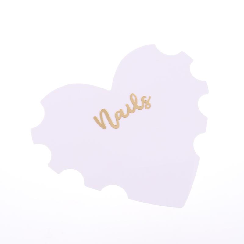 Prezent dla stylistki paznokci z sercem, Zdjęcia rzęs, Paznokcie By, Dekoracja salonu, Pokój kosmetyczny, Fryzjer, Paznokcie, Logo firmy, Rekwizyt do zdjęć w mediach społecznościowych