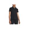Under Armour Pattern Printed Crew Neck Pullover Short Sleeve T-Shirt Women T-Shirts Black 1379446-001