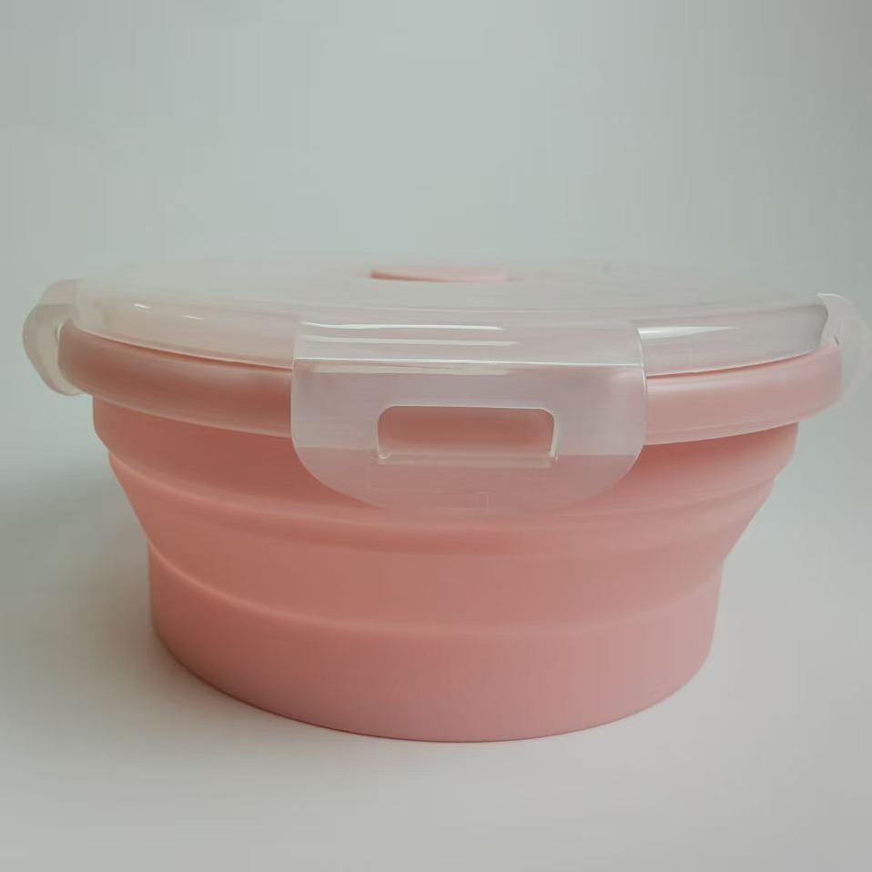 Pet folding dog food outdoor dog food portable dog bowl travel food basin