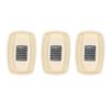 3PCS Kitchen Ginger Garlic Mashers Practical Wasabi Mustard Grinder Multifunctional Fruits Vegetables Grinding Tool