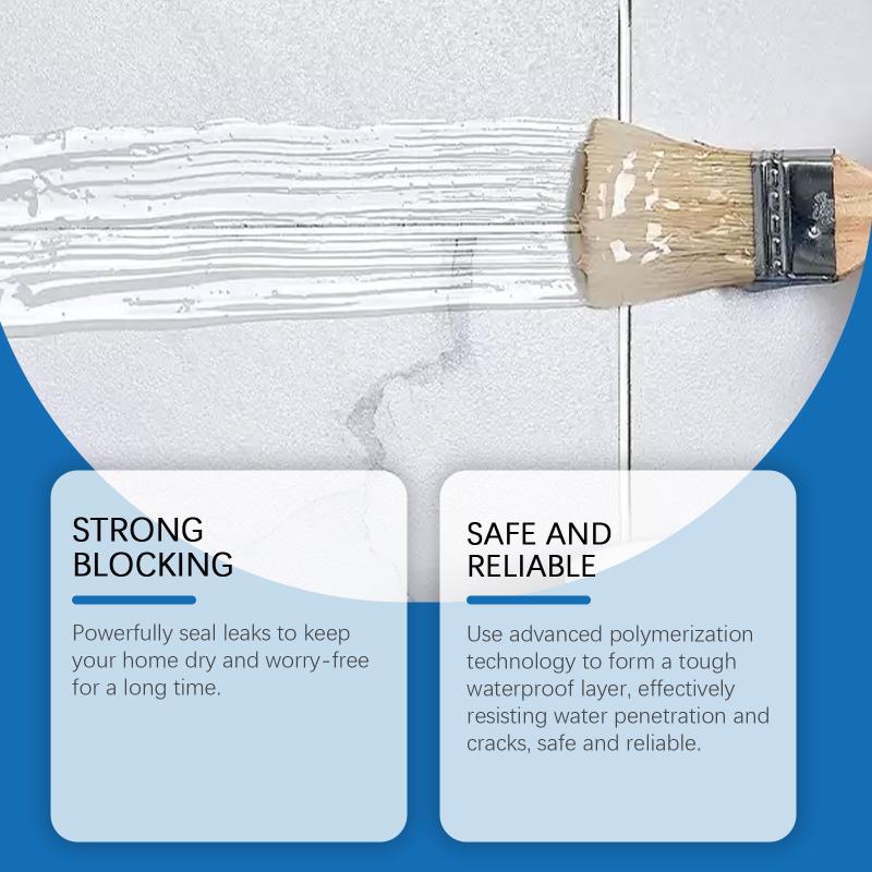 

Waterproof Coating Anti-Leakage Agent Indoor & Outdoor Coating Multi-Purpose Super Strong Leak Repair Accessories For Roofs