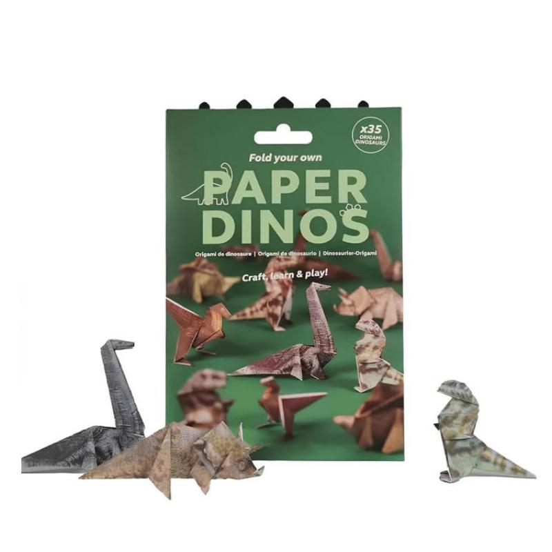 Diy Paper Cats Origami Fold Cute Cat Dog Dinosaur Figures Animal Papers Sculpture Decorative Papercraft Craft Set Diy Art Gif