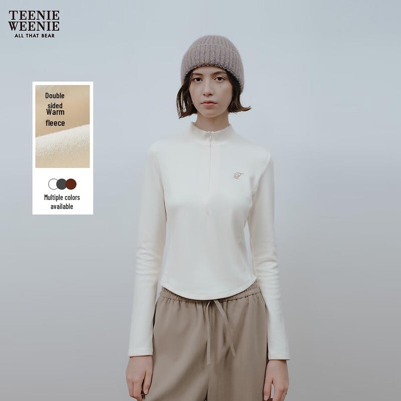 Teenie Weenie Women s Bear Letter Long Sleeve T-Shirt L