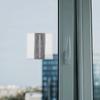 White/black Sliding Door Lock Adhesive Mount Childproof Lock Practical Window Safety Lock  Balcony