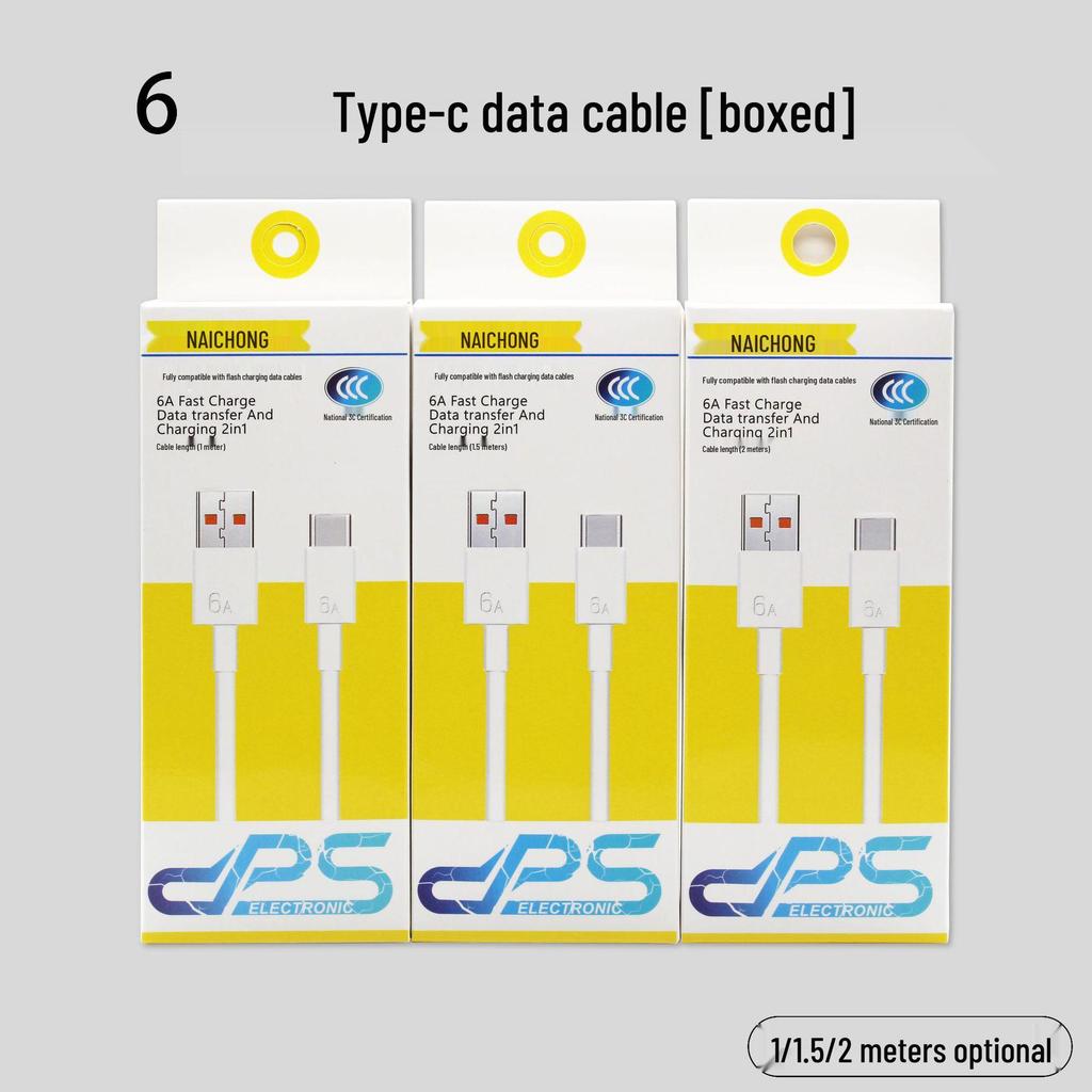 Dual Type-C PD Fast Charging Cable for Apple and Android Devices