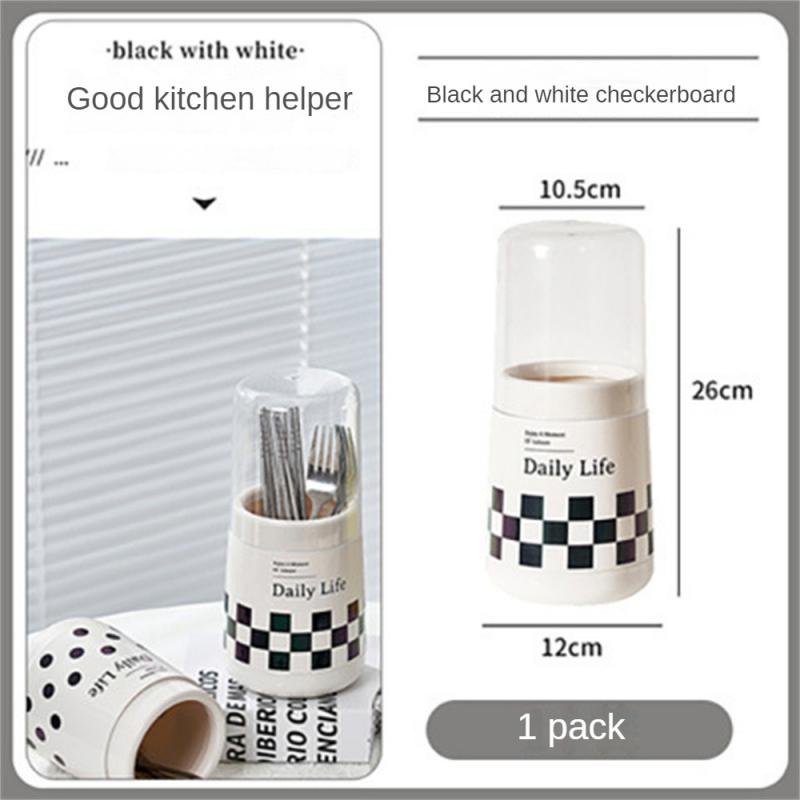 Kitchenware Convenient Say Goodbye To Innovative Actual Trend Dustproof Chopstick Storage Utensil Rack Chopstick Rest