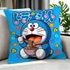 Cartoon Doraemon Cushion Cover Cushion Cover Set 4Pcs 50X50 45X45 40X40 Pillowcase Decorative Sofa Home Decor