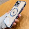 Przezroczyste etui magnetyczne do iPhone'a 15 14 13 12 11 Pro Max X XR Xs Max 7 8 Plus Se 2020 do Magsafe miękka pełna osłona ochronna z ochroną obiektywu