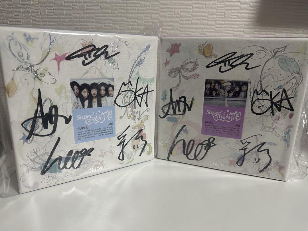 

[USED] ILLIT Super Real Me Mwave autographed set of 2