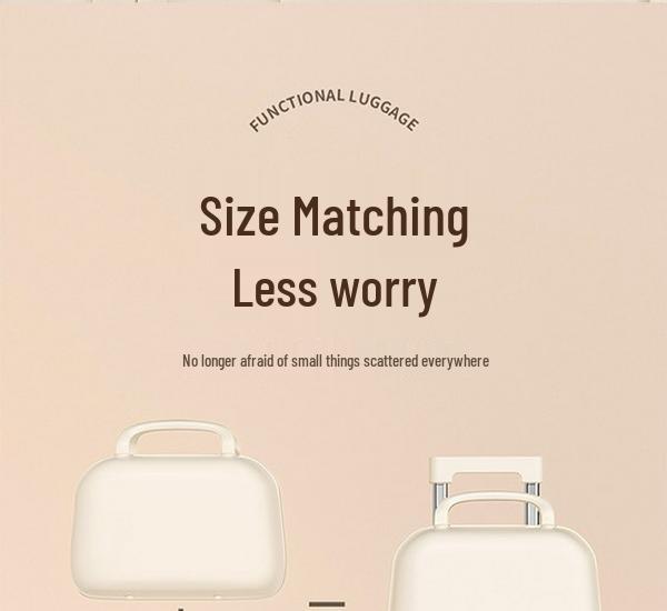 2025 Women's Trolley Suitcase: Durable 20" & 24" Mother-Child Travel Case with Combination Lock