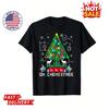 Funny Chemistry Elements Periodic Table Christmas Tree T Shirt -Science Inspired