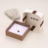 [KOAI] Lapis Lazuli December Birthstone Moon Necklace 14K Gold 925 Silver Chain Women's