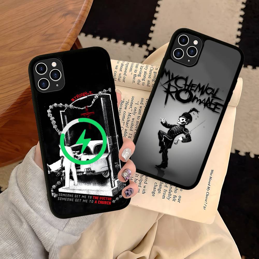 My Chemical Romance Phone Case For IPhone 17 16 Pro Max 15 14 Plus 11 13 12 Shockproof Magnetic For Magsafe Cover