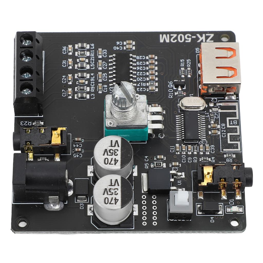 Bluetooth Power Amplifier Board 12V 15V 19V 24V 2 Channel Stereo Sound Receiver Amplifier Board