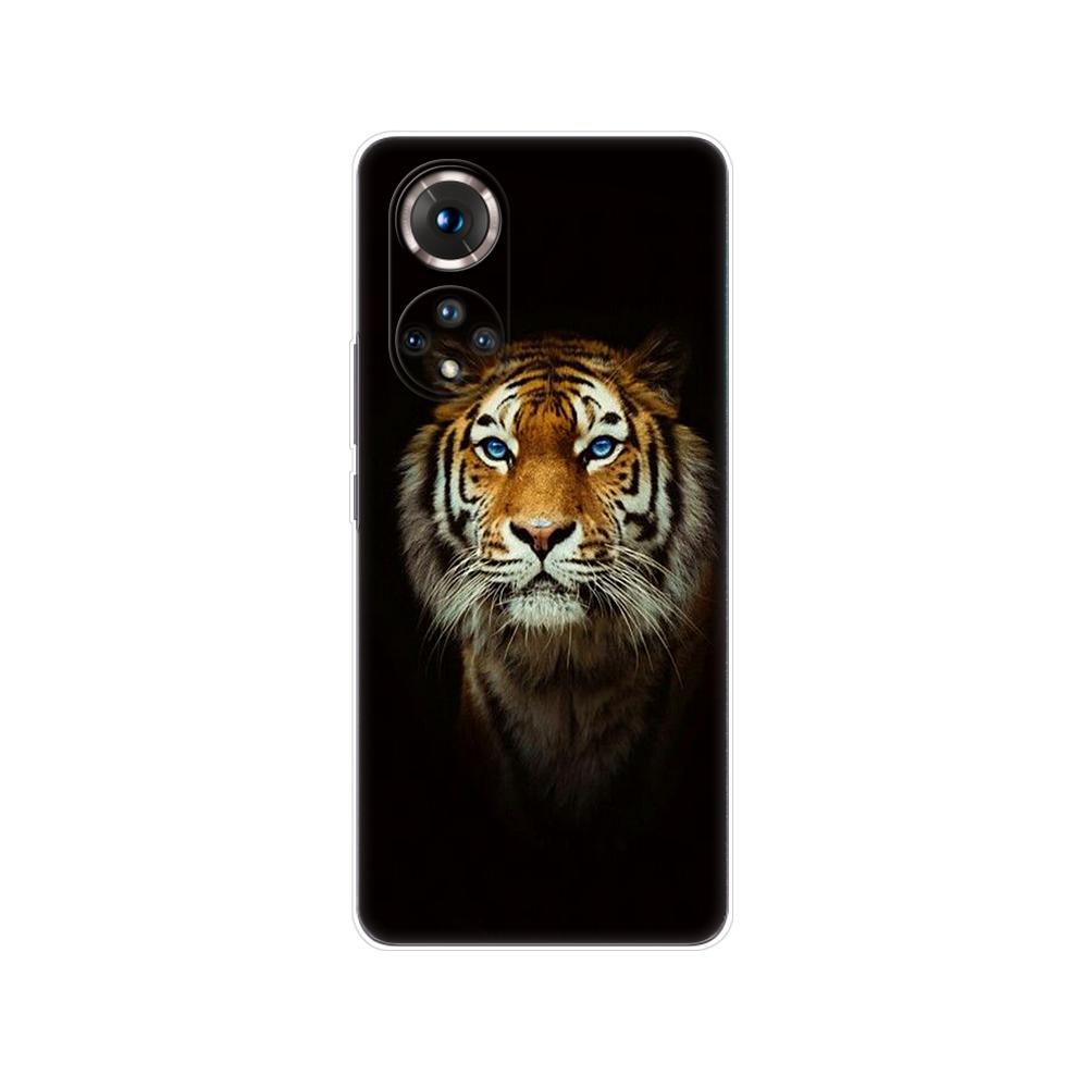 For Honor 50 Case For Honor 50 Pro Case Phone Back Cover On Huawei Nova 9 Pro Case Nova9 Honor50 50Pro Case Wolf Tiger Lion Bear