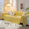Four Seasons Waterproof Solid Color Cut Velvet Sofa Cover Towel Simple Non-Slip Urine-Proof Anti-Dirty Sofa Towel Covers