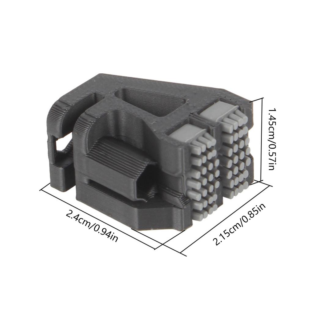 Double Brush Nozzle Wiper Food Grade Silicone Nozzle Cleaner Brush For Lab X1/P1 3D Printing And Enhances Durability