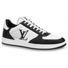 LOUIS VUITTON Rivoli Sneakers 'White With Stripes And Black Logo' 1AAS5C